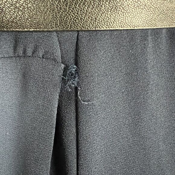 Wayf Womens Size S Blue The Aurelia Short Puff Sleeve Wrap Maxi Dress FLAW - Picture 6 of 7